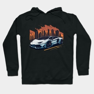 Lamborghini Aventador Luxury Car Hoodie